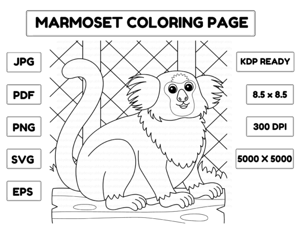 A Marmoset Graphic for Crafting Warm, Playful Brand Identities