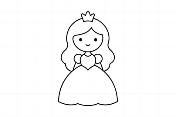 A Practical Review of a Cute Princess Graphic Illustration