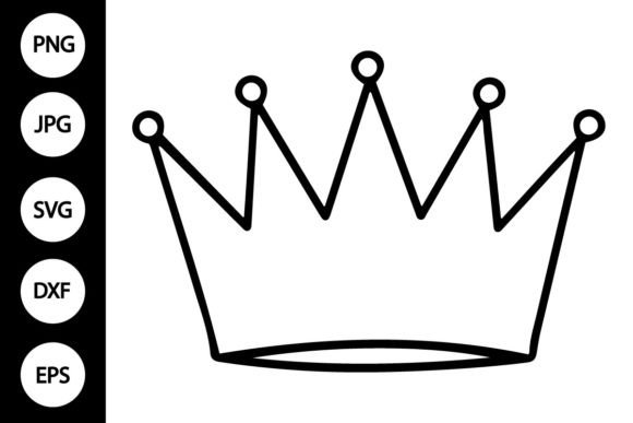 A Versatile Crown Graphic for Handmade Crafts