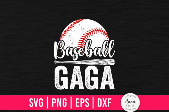 Baseball Gaga Graphics for Local Business Print Templates