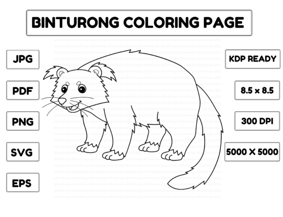 Binturong Graphics: Coloring for Creative Branding