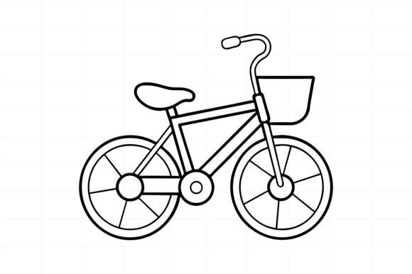 Crafting with Clean Bicycle Graphics and Illustrations