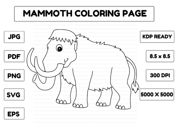 From Coloring Page to Stitched Creation: The Mammoth Design Review