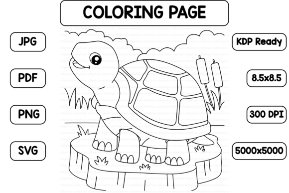 Graphics Like Turtle Coloring Page Boost Local Brand Design