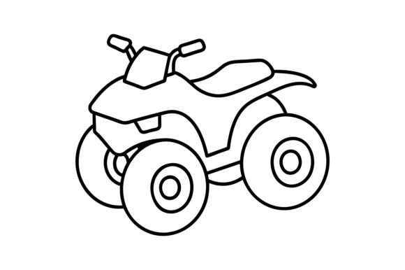Quad Bike Line Art: A Designer’s Embroidery Review