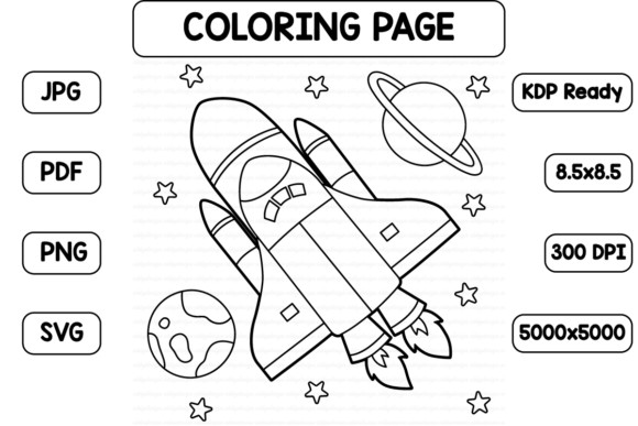 Rocket Vehicles Coloring Page: A Designer's Embroidery Review