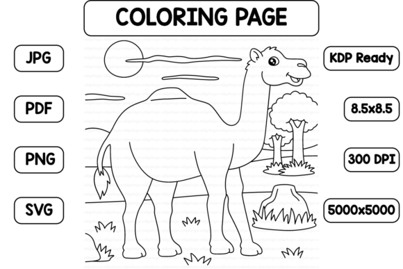 The Dromedary Coloring Page: A Designer's Review for Client Projects