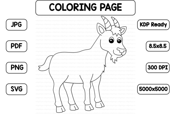 Why This Goat Graphic Is a Smart Asset for Your Digital Shop